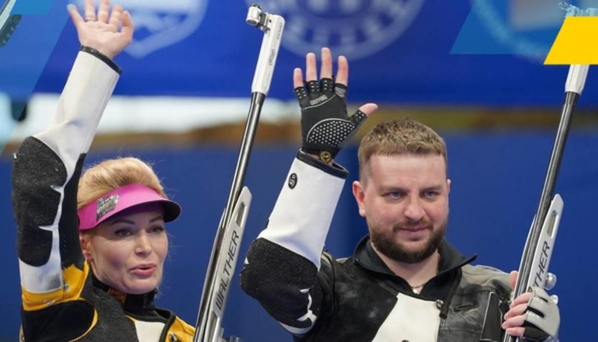 Дарья Дудка и Сергей Кулиш / НОК Украины Дарья Дудка и Сергей Кулиш / НОК Украины