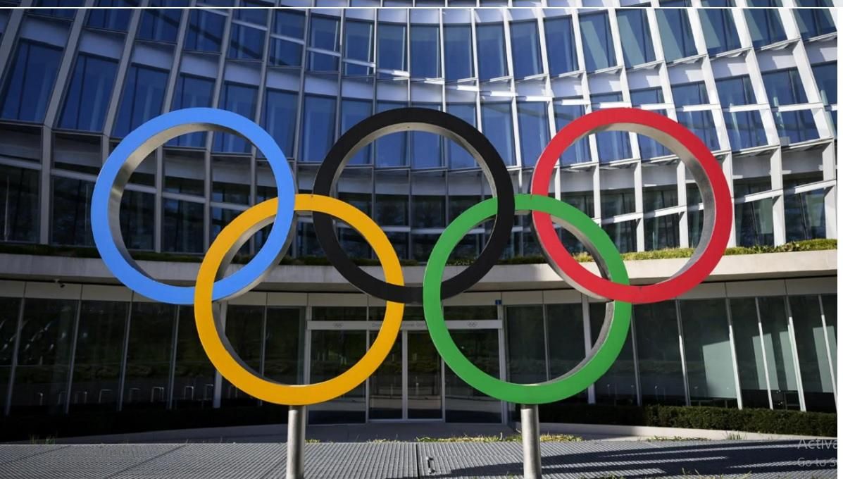 Олімпійські кільця / Фото EFE