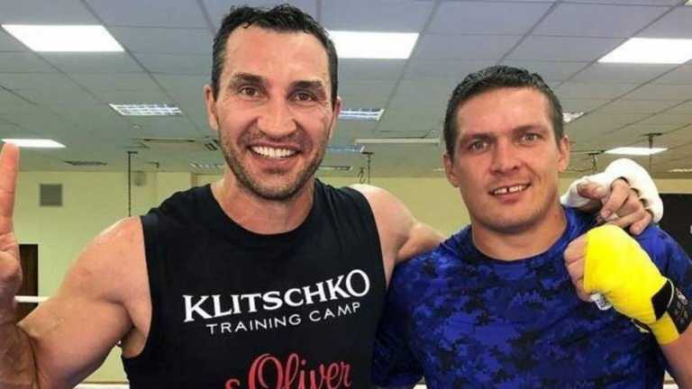 Володимир Кличко і Олександр Усик / Фото з відкритих джерел Володимир Кличко і Олександр Усик / Фото з відкритих джерел