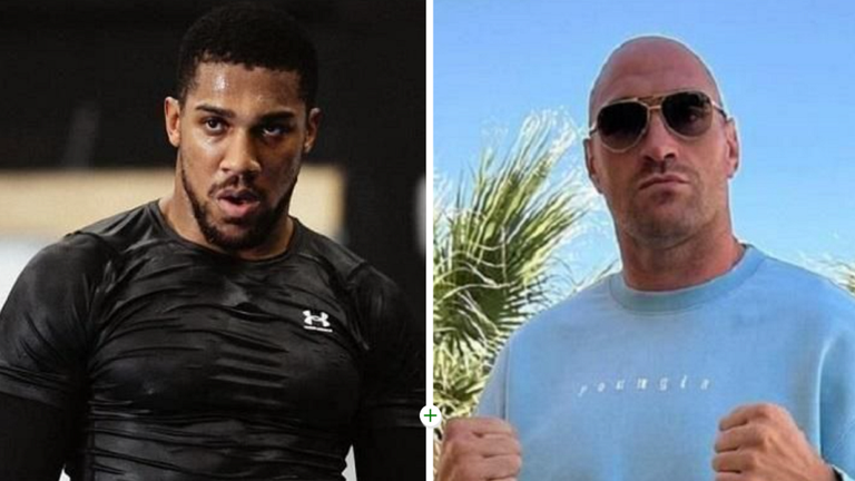 Энтони Джошуа и Тайсон Фьюри / Фото из Instagram Энтони Джошуа и Тайсон Фьюри / Фото из Instagram