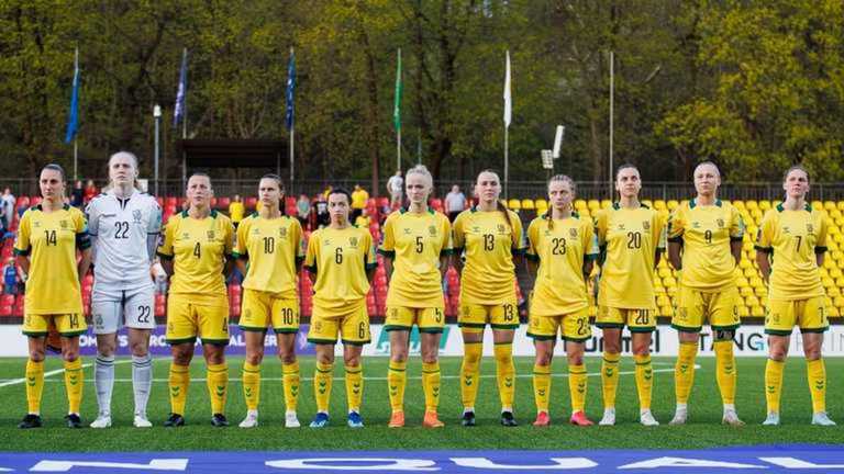 Жіноча збірна Литви з футболу / Фото LFF Жіноча збірна Литви з футболу / Фото LFF