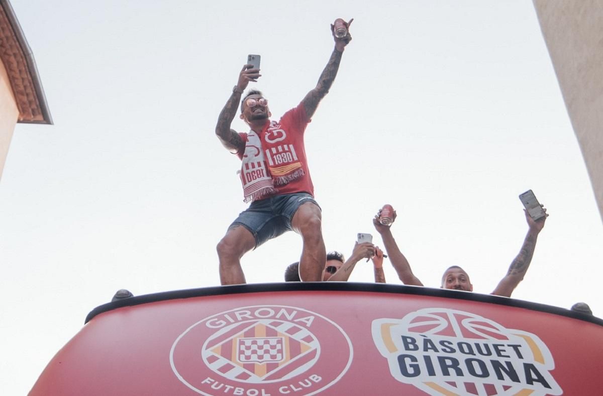 Празднование Жироны / x.com/GironaFC