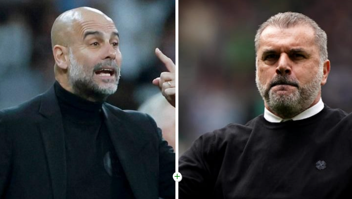 Гвардіола і Постекоглу / Фото EFE та Imago Гвардіола і Постекоглу / Фото EFE та Imago