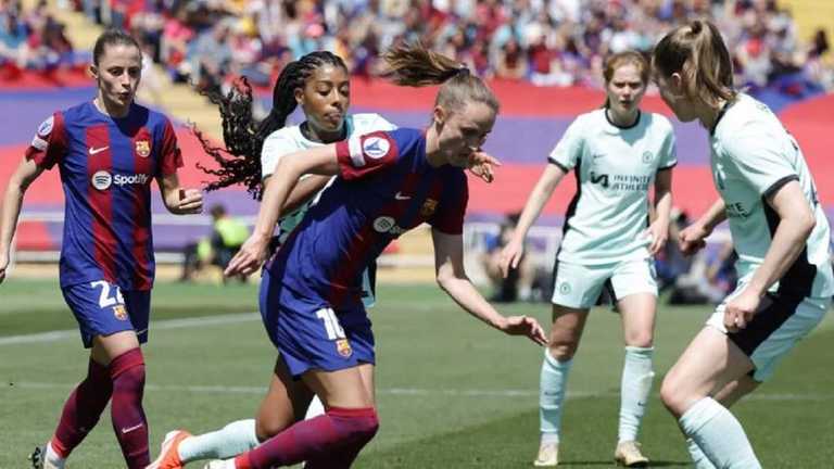 Матч Барселона – Челсі у жіночій ЛЧ / фото: Pep Morata