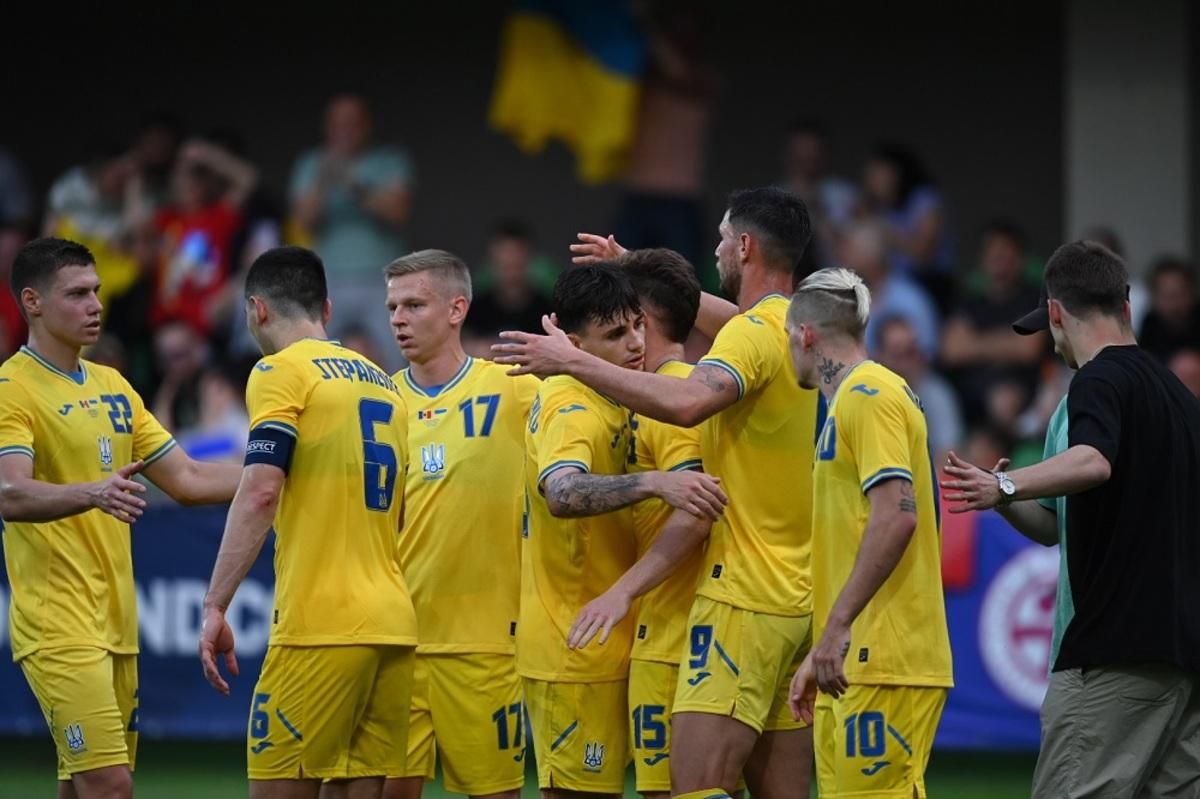 Сборная Украины / фото УАФ