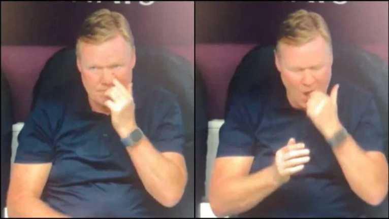 Рональд Куман / Скріншот з відео Рональд Куман / Скріншот з відео