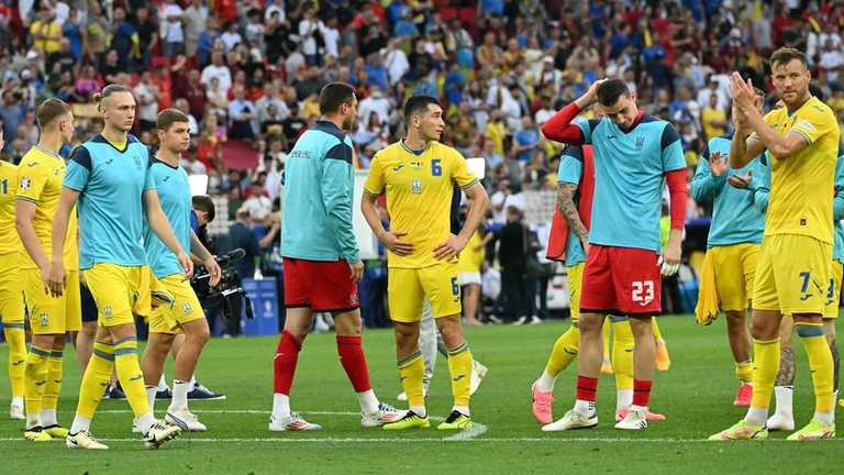 Україна – Бельгія – 0:0 / Фото THOMAS KIENZLE/AFP via Getty Images 