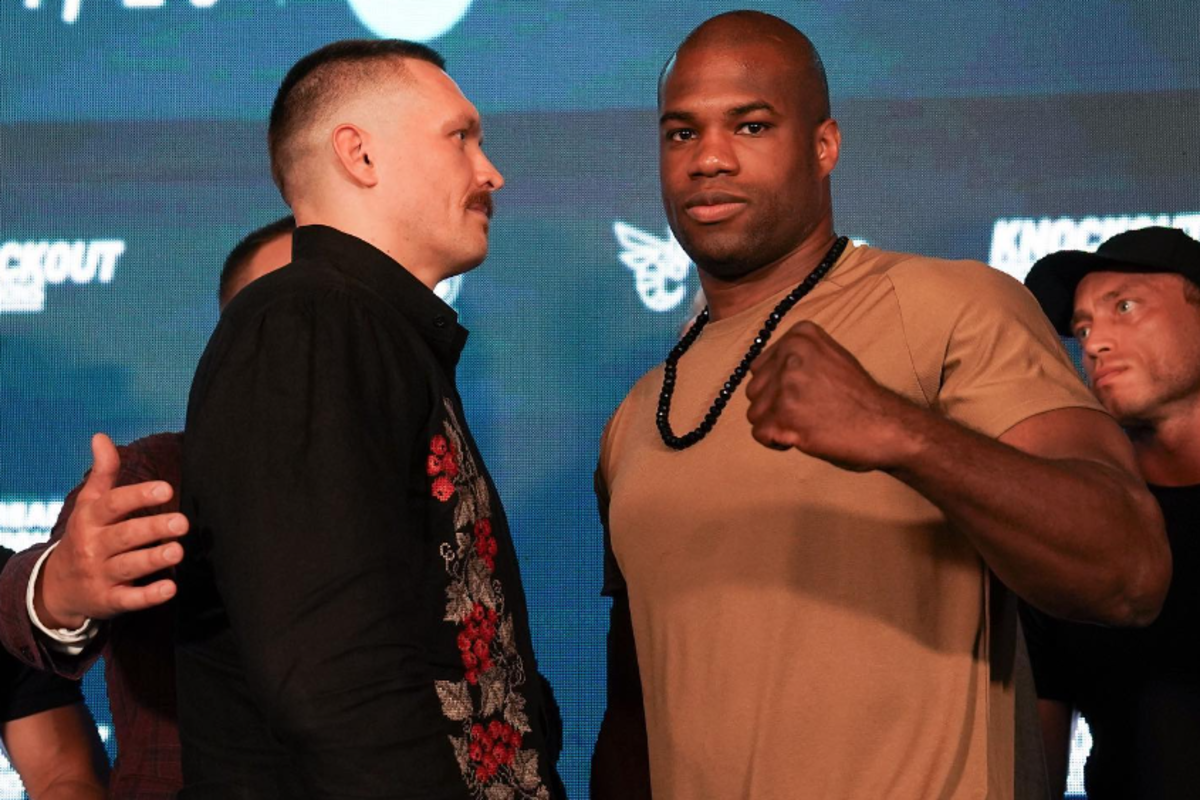 Усик й Дюбуа / Фото з Instagram