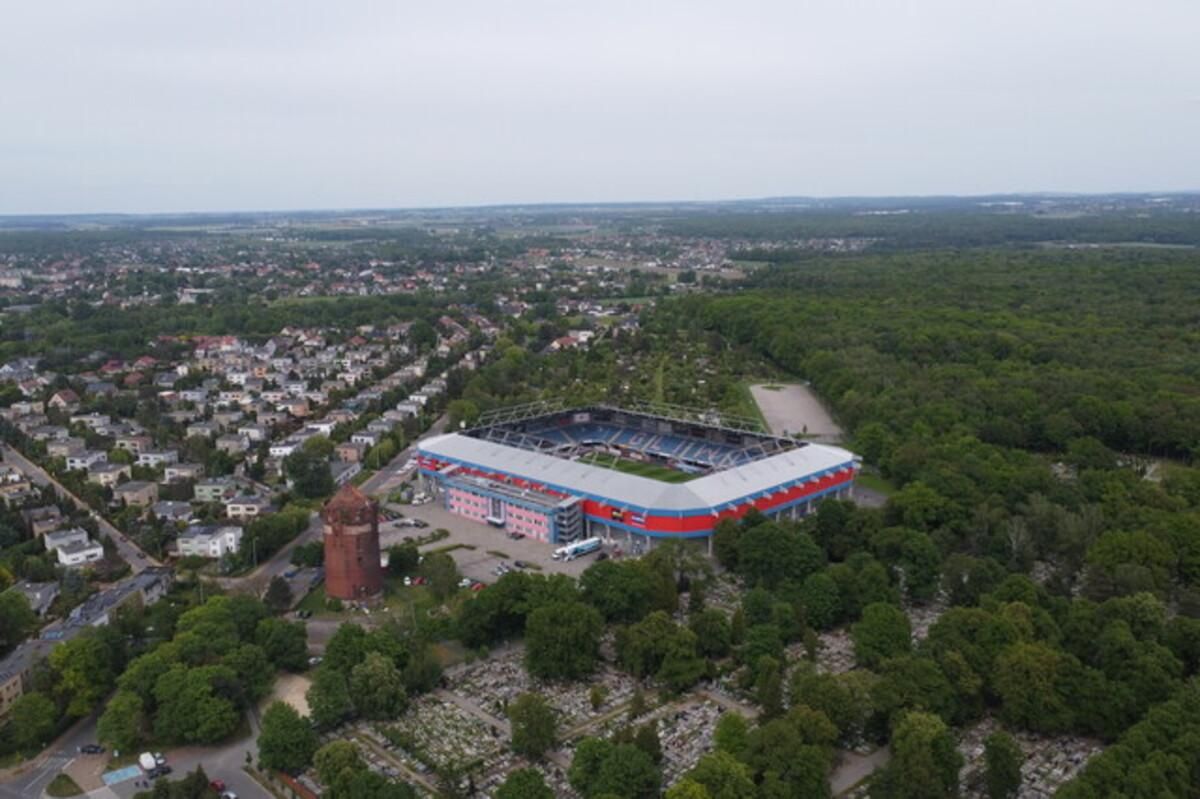 Городской стадион в Гливице / фото: ФК Полесье