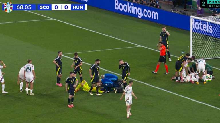 Момент інциденту / Скріншот з трансляції Момент інциденту / Скріншот з трансляції