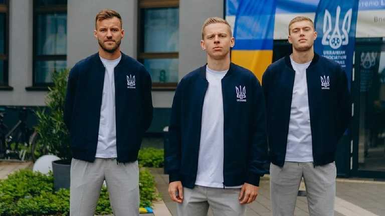 Ярмоленко, Зінченко, Довбик / Фото УАФ Ярмоленко, Зінченко, Довбик / Фото УАФ