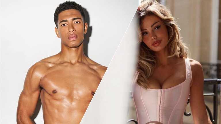 Джуд Беллінгем та Лаура Селія / колаж Спорт 24 Джуд Беллінгем та Лаура Селія / колаж Спорт 24