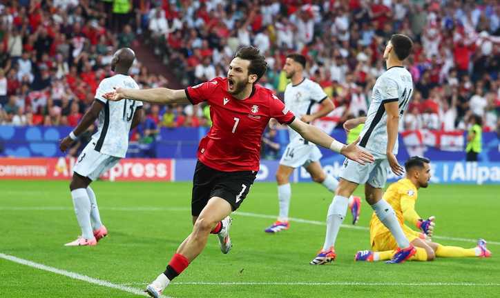 Грузия – Португалия – 2:0 / Photo by Chris Brunskill/Fantasista/Getty Images Грузия – Португалия – 2:0 / Photo by Chris Brunskill/Fantasista/Getty Images
