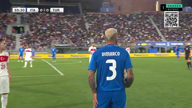 Італія - Турція / скріншот трансляції Італія - Турція / скріншот трансляції
