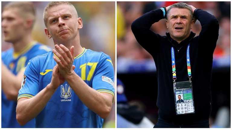 Зінченко і Ребров / Колаж Спорт 24 Зінченко і Ребров / Колаж Спорт 24