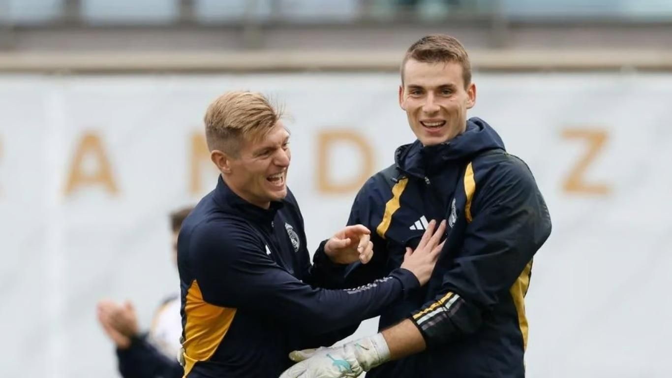 Тоні Кроос і Андрій Лунін / фото з Instagram Тоні Кроос і Андрій Лунін / фото з Instagram