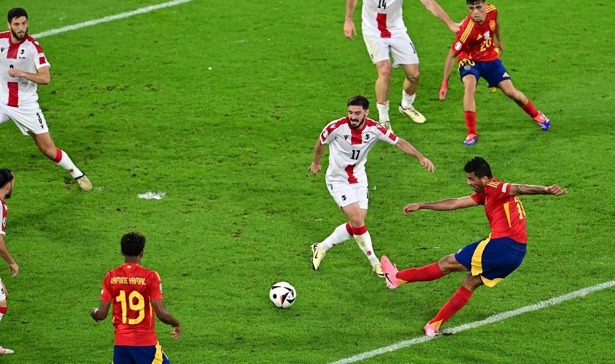 Іспанія – Грузія – 4:1 / Photo by TOBIAS SCHWARZ/AFP via Getty Images