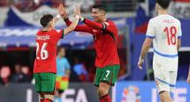 Украденный ассист Роналду в видеообзоре матча Португалия – Чехия – 2:1