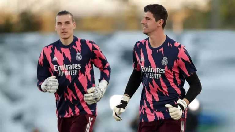 Лунин и Куртуа / фото ФК Реал Мадрид Лунин и Куртуа / фото ФК Реал Мадрид