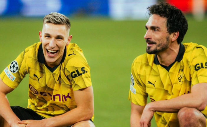 Шлоттербек і Хуммельс / Фото ФК Борусія Д Шлоттербек і Хуммельс / Фото ФК Борусія Д