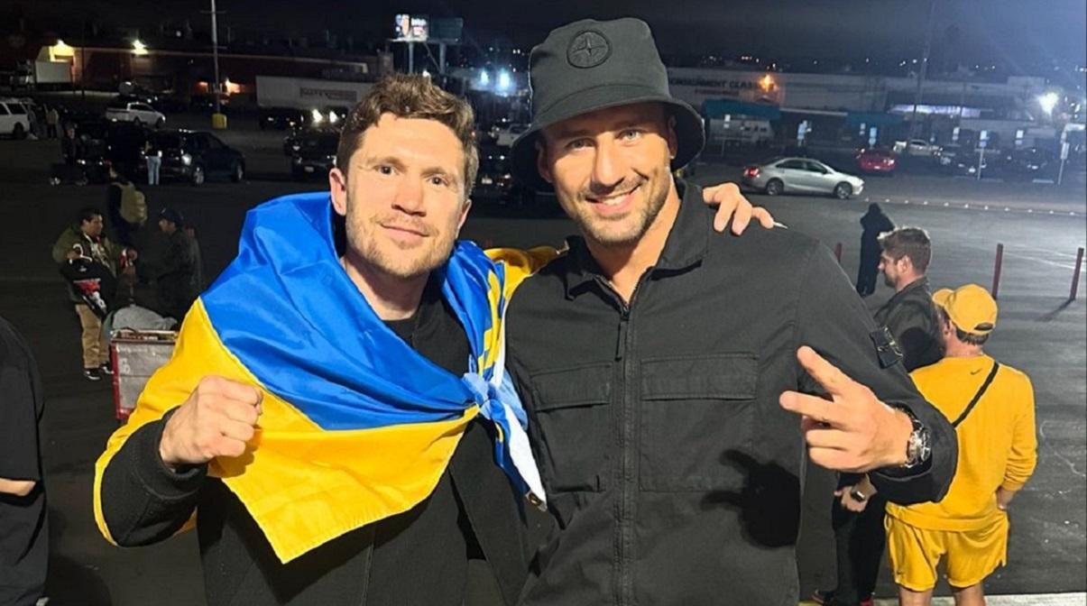 Тарас Шелестюк і Олександр Гвоздик / Фото instagram.com/tarasshelestyuk