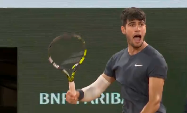 Карлос Алькарас / Скріншот з відео Карлос Алькарас / Скріншот з відео