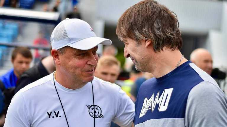 Юрій Вернидуб і Олександр Шовковський / ФК Кривбас Юрій Вернидуб і Олександр Шовковський / ФК Кривбас