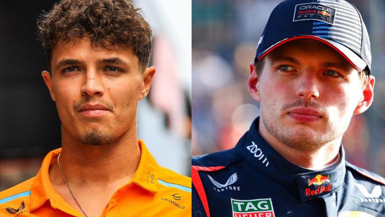 Норріс й Ферстаппен / Фото DAZN Норріс й Ферстаппен / Фото DAZN