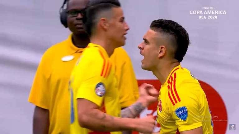 Колумбія перемогла Парагвай / Скріншот з трансляції Колумбія перемогла Парагвай / Скріншот з трансляції