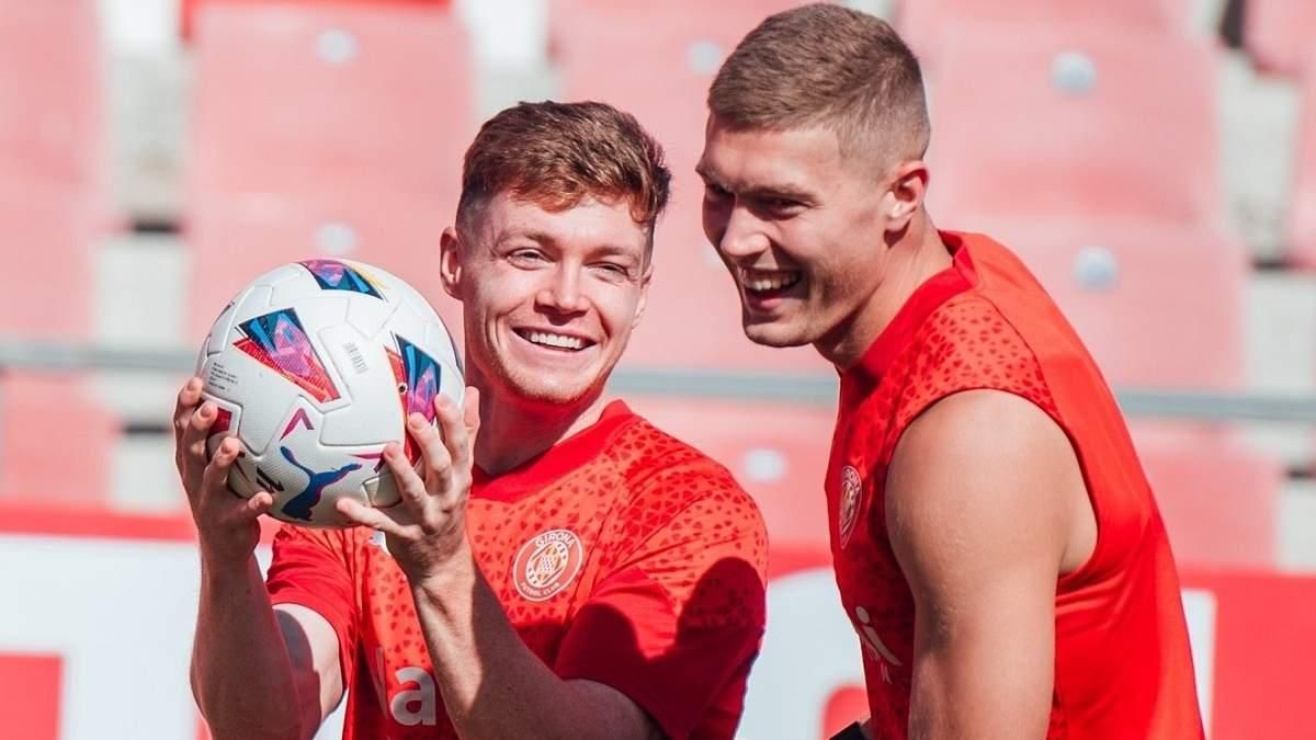 Циганков і Довбик / Фото ФК Жирона