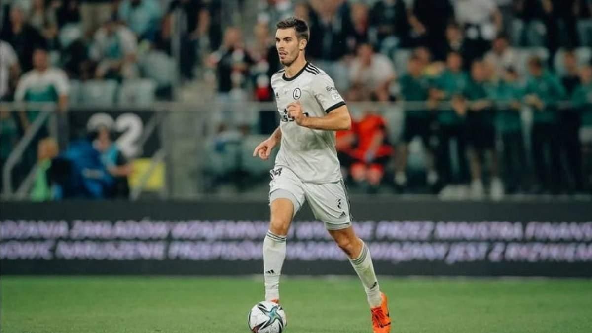 Игорь Харатин / фото: ФК Легия Игорь Харатин / фото: ФК Легия