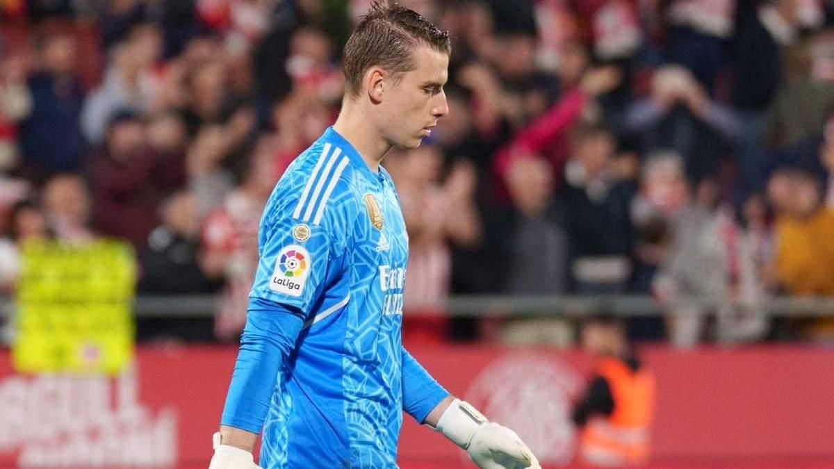 Андрей Лунин / фото EFE