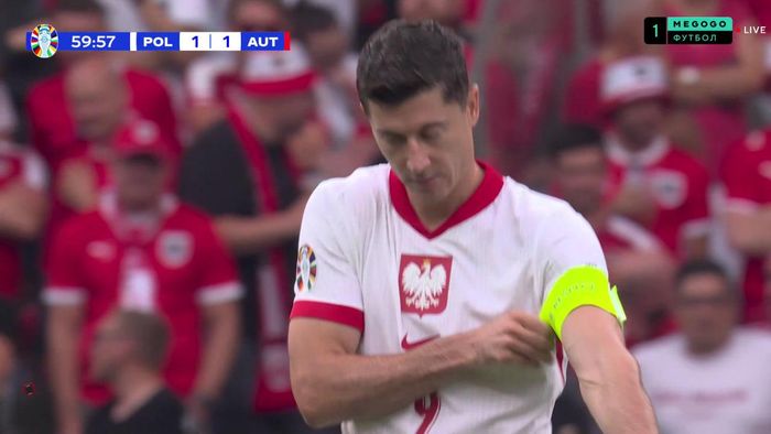 Польща програла Австрії та майже вилетіла з Євро-2024 – нефартове повернення Лєвандовскі