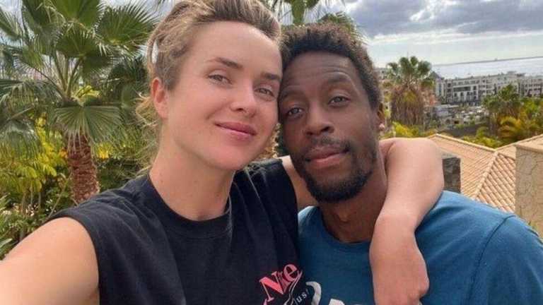 Еліна Світоліна і Гаель Монфіс / Фото з Instagram Еліна Світоліна і Гаель Монфіс / Фото з Instagram