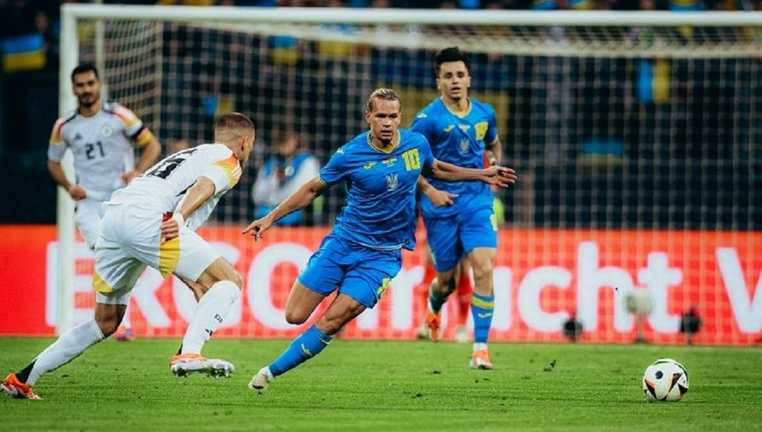 Україна і Німеччина розписали нічию / Фото Дана Балашова Україна і Німеччина розписали нічию / Фото Дана Балашова