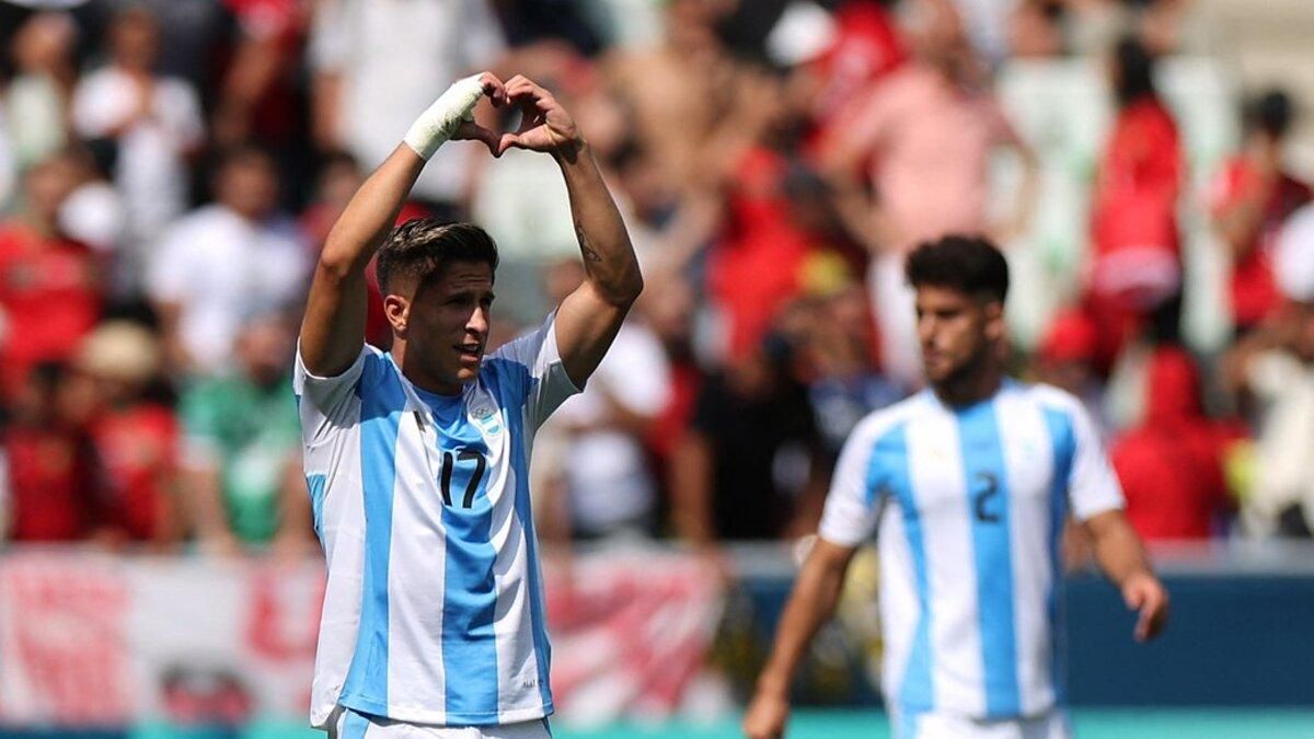 Сборная Аргентины на Олимпиаде-2024 / фото REUTERS