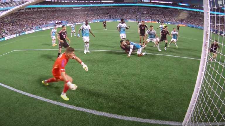 Інтер Маямі дотиснув Шарлотт / Скріншот з відео Інтер Маямі дотиснув Шарлотт / Скріншот з відео