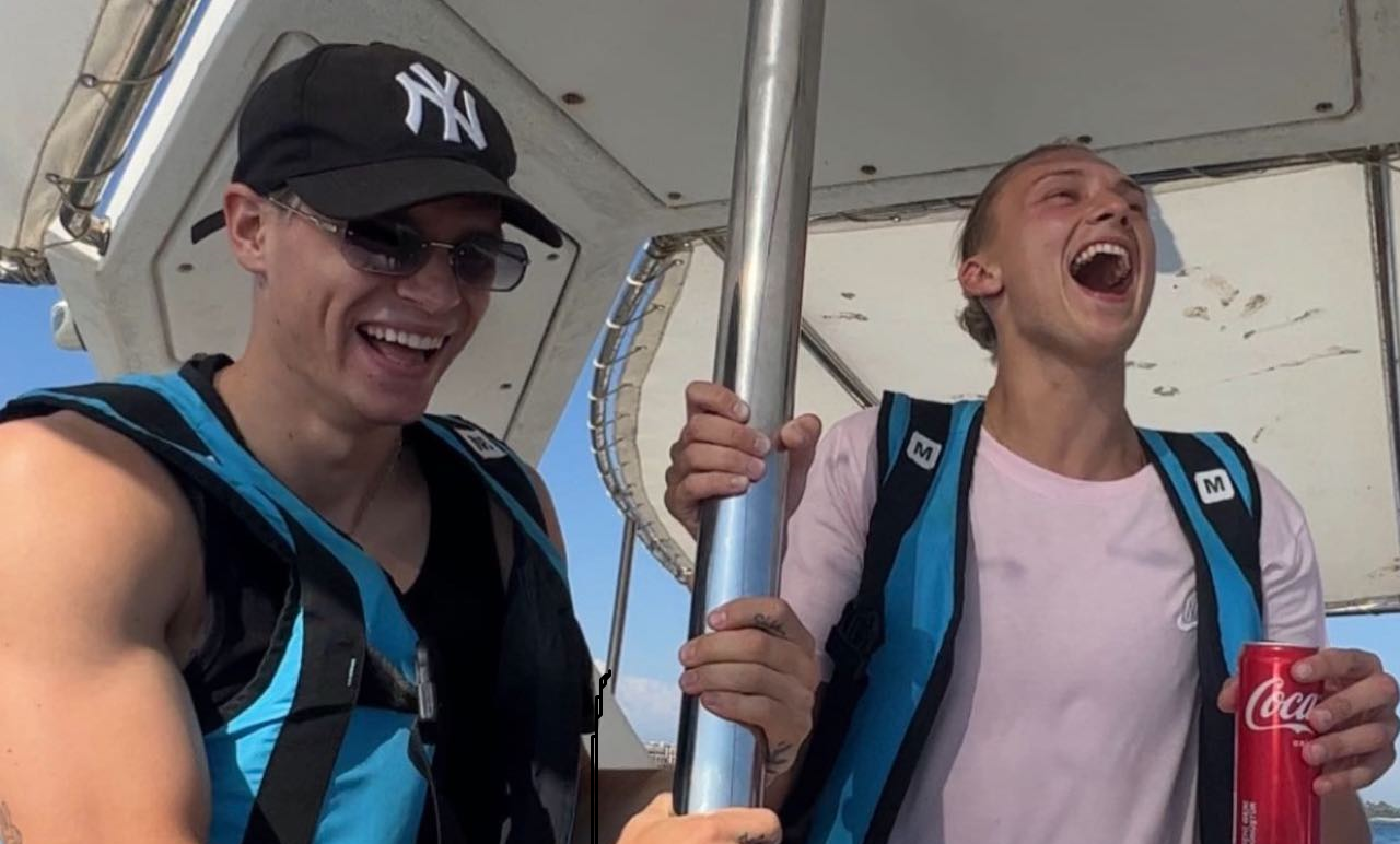 Михайло Мудрик і Максим Таловєров / Фото instagram.com/mmudryk10