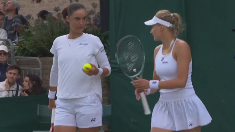 Ангеліна Калініна з Даяною Ястремською / Скріншот з трансляції Ангеліна Калініна з Даяною Ястремською / Скріншот з трансляції