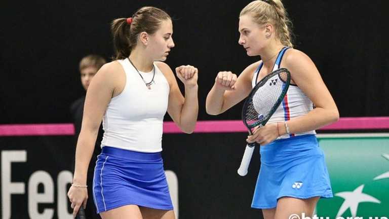 Марта Костюк і Даяна Ястремська / фото: БТУ Марта Костюк і Даяна Ястремська / фото: БТУ