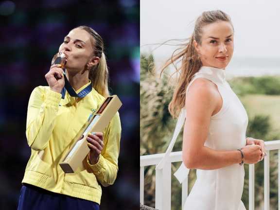 Харлан і Світоліна / Колаж Спорт 24 Харлан і Світоліна / Колаж Спорт 24