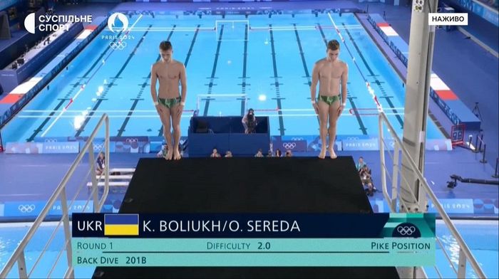 Середа і Болюх посіли п'яте місце у фіналі Олімпіади в стрибках у воду з 10 метрів