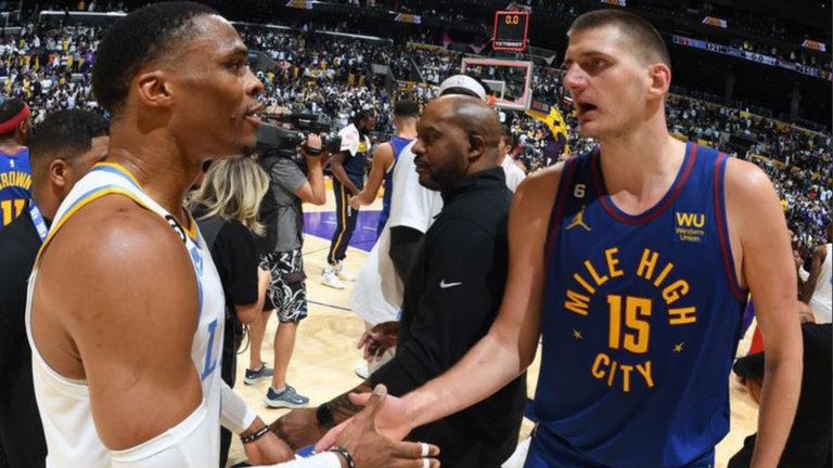 Йокич и Вестбрук / Фото с X Йокич и Вестбрук / Фото с X