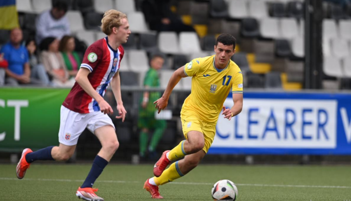 Норвегія – Україна / Фото УАФ