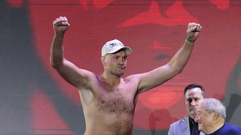 Тайсон Фьюри/ Фото EFE Тайсон Фьюри/ Фото EFE