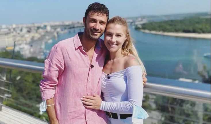 Луїджі Самеле та Ольга Харлан / фото з соцмереж Луїджі Самеле та Ольга Харлан / фото з соцмереж