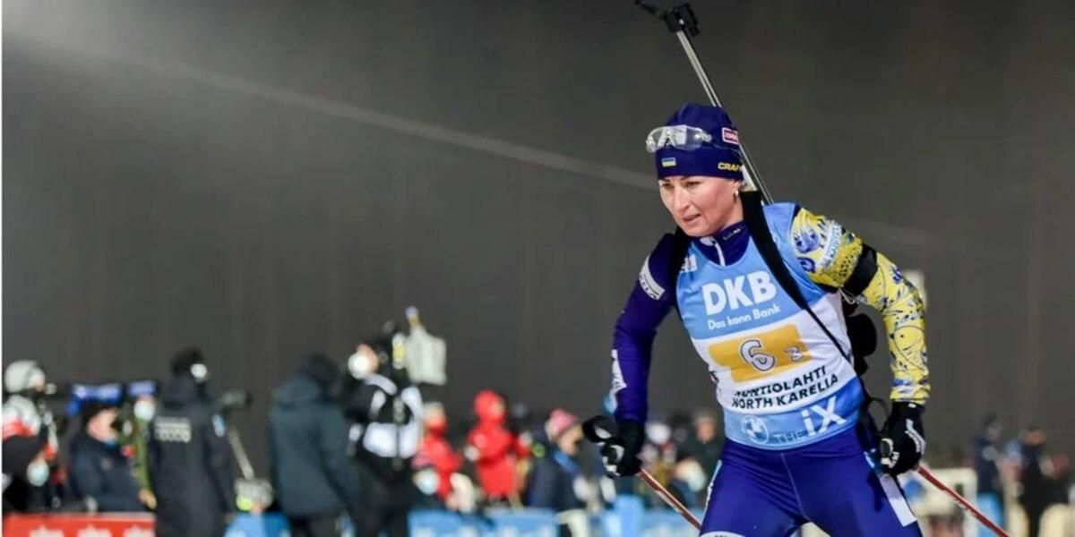 Вита Семеренко/ Фото biathlon.com.ua