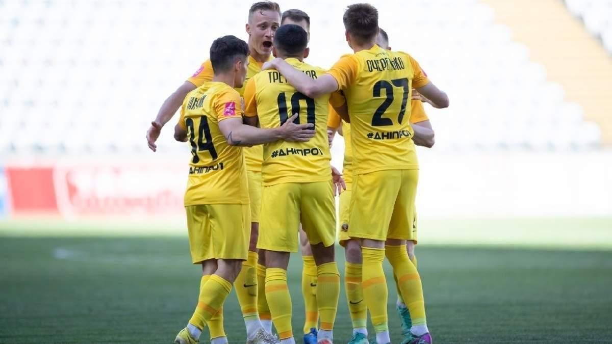 Футболісти СК Дніпро-1 / Фото СК Дніпро-1 