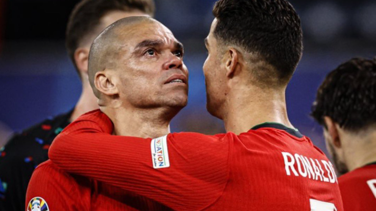 Пепе и Роналду / Фото с X Пепе и Роналду / Фото с X