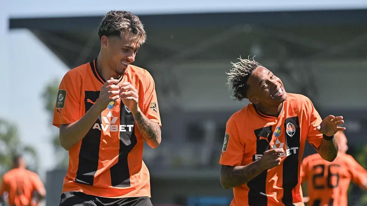 Марлон Гомес та Кевін/ Фото ФК Шахтар